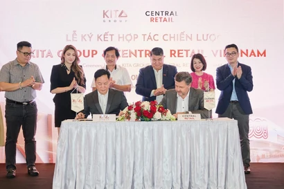 KITA Group bắt tay Central Retail Việt Nam phát triển chuỗi siêu thị, trung tâm thương mại