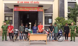 Triệu tập 8 đối tượng trong vụ nổ súng thị uy trên phố