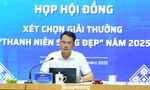 Xét chọn gương tiêu biểu trao Giải thưởng 'Thanh niên sống đẹp' năm 2025