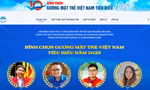 Mở cổng bình chọn trực tuyến đề cử Giải thưởng gương mặt trẻ Việt Nam tiêu biểu 2025