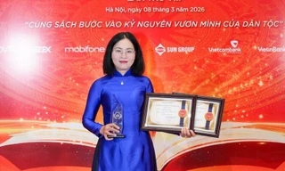 Tổng biên tập Thời báo Ngân hàng đạt hai Giải Sách Quốc gia