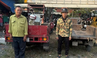 Danh tính 2 tài xế 'cõng' bó sắt 10m gây náo loạn quốc lộ