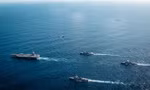 Nhóm tác chiến tàu sân bay Mỹ sẵn sàng cho các hoạt động quân sự ở Caribe