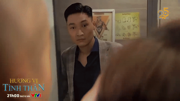 Long xông vào khi nhìn thấy cảnh Nam ôm người khác