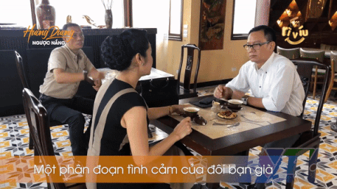 NSND Thu Hà và NSƯT Phạm Cường ngượng ngùng diễn cảnh tình cảm