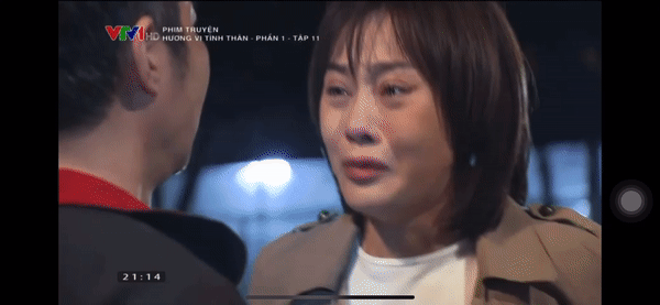 Cảnh phim lấy nước mắt trong "Hương vị tình thân"