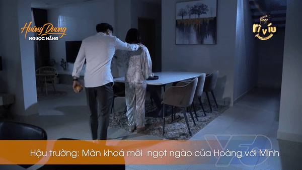 Hậu trường màn khóa môi ấn tượng của Hoàng và Minh