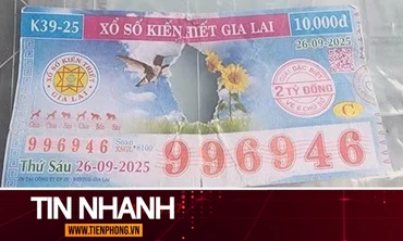 TIN NHANH: Vé số trúng 2 tỉ đồng bị rách: Động thái bất ngờ của Công ty XSKT Gia Lai