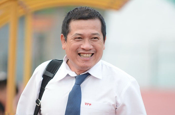 Trưởng ban Trọng tài Dương Văn Hiền. Ảnh: Zing 