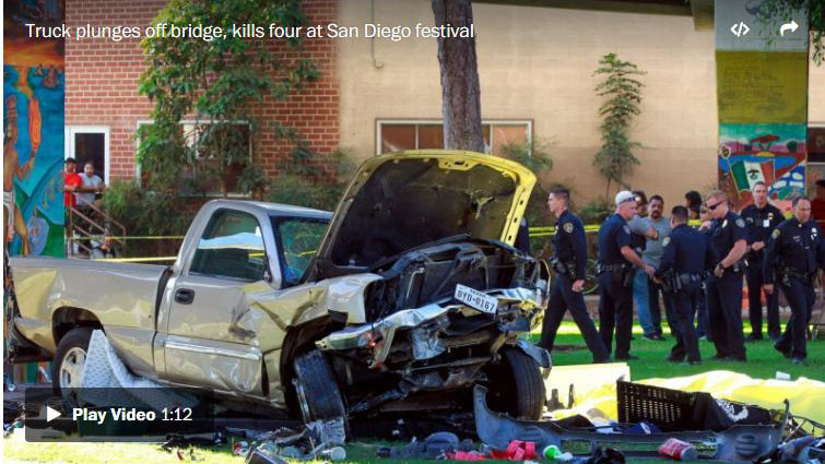 Hiện trường vụ tai nạn kinh hoàng