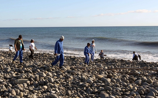 Khu vực tìm thấy mảnh vỡ thứ 2