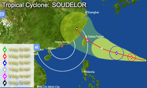 Bão mạnh nhất hành tinh hướng tới Trung Quốc, Nhật Bản