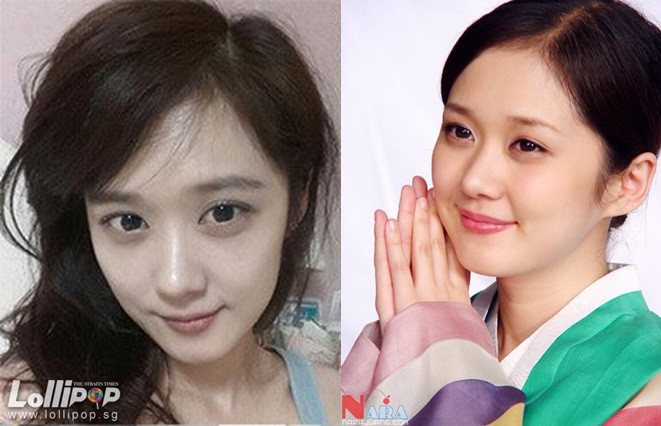 Ngưỡng mộ sao mặt mộc…vẫn xinh