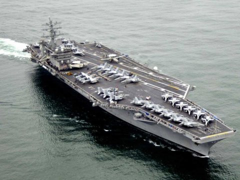 Tàu sân bay Mỹ USS Nimitz 