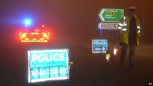 Hiện trường vụ tai nạn