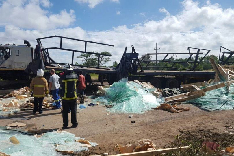 Hiện trường vụ tai nạn