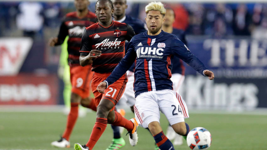 Lee Nguyễn trong màu áo New England Revolution