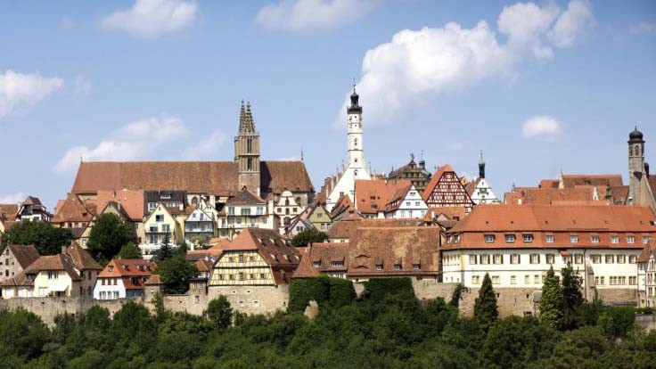 Thành phố Ansbach của Đức, nơi vụ nổ súng vừa diễn ra