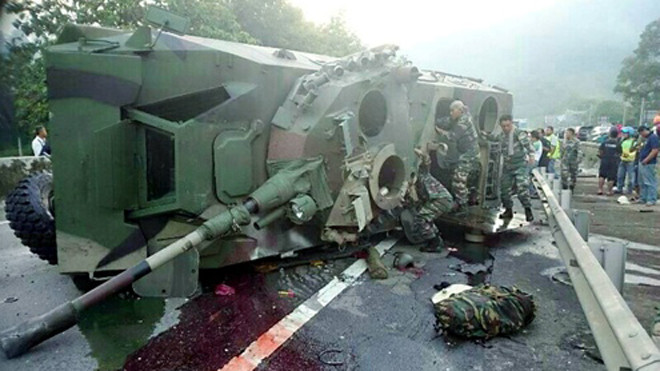 Hiện trường vụ việc (Ảnh: Malaysiainsider)