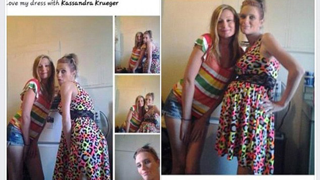 Những bức ảnh Danielle Saxton khoe trên Facebook