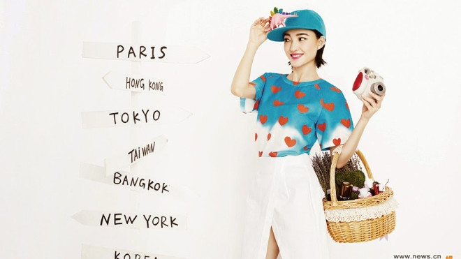 Sao “Mỹ nhân tâm kế” nhí nhảnh trong loạt ảnh mới