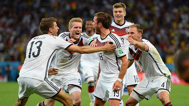Đức áp đảo ở danh sách đội hình tiêu biểu 