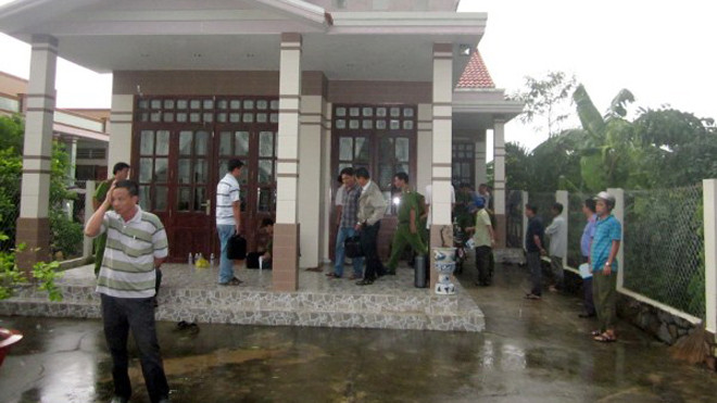 Hiện trường nữ sinh lớp 11 bị sát hại