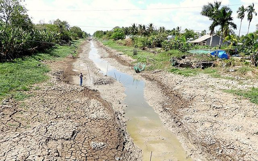 Theo dự báo, Đồng bằng sông Cửu Long có thể đối mặt hạn mặn nghiêm trọng trong mùa khô 2020-2021.