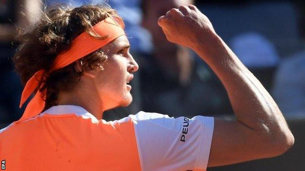 Đánh bại Djokovic, sao trẻ lên ngôi vô địch Rome Masters