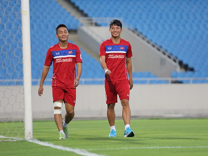 Tiến Dũng và Tuấn Tài sẽ ngồi ngoài ở trận đấu của U22 Việt Nam với U20 Argentina ngày 14/5.