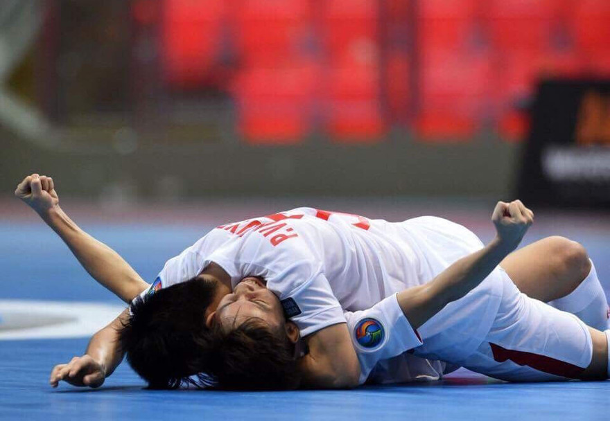 U20 Futsal Việt Nam ngược dòng thắng Đài Bắc Trung Hoa