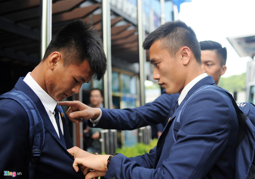 U20 Việt Nam đã có mặt tại Cheonan.