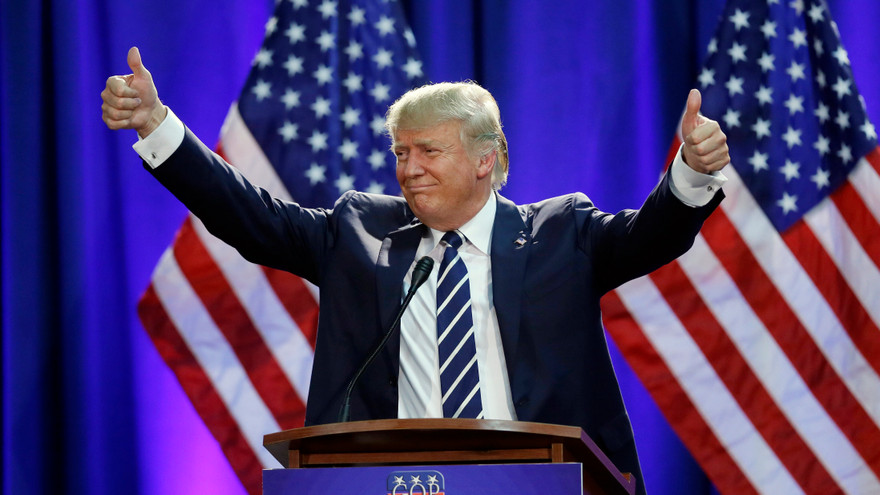 Tỷ phú Donald Trump vừa chính thức được Đại hội Đảng Cộng hòa cử làm đại diện trong cuộc đua vào Nhà Trắng