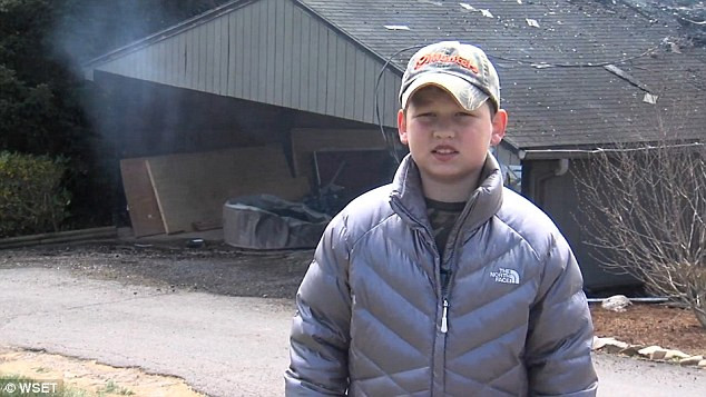 Cậu bé Ashton Dunford. Ảnh: Dailymail