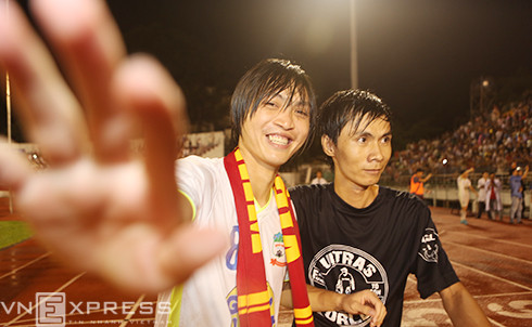 Tuấn Anh sẽ một mình sang Nhật để thử việc ở CLB Yokohama. Ảnh: Đức Đồng.