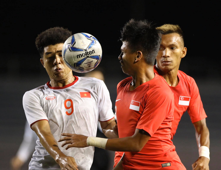 U22 Việt Nam đã có chiến thắng nhọc nhằn trước U22 Singapore.