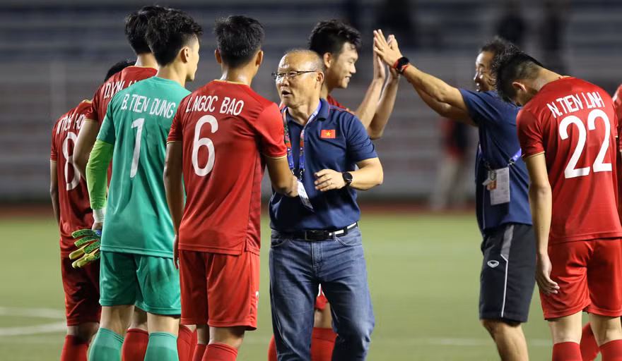 HLV Park Hang Seo và các học trò đang đứng trước thử thách cuối cùng ở SEA Games 30.