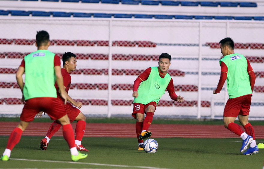 Dù mới có 1 bàn thắng ở SEA Games 30, Quang Hải vẫn là cái tên được chờ đợi nhất của U22 Việt Nam.