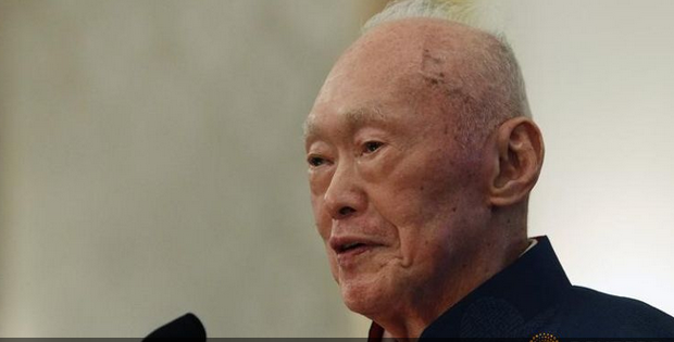 Cựu Thủ tướng Singapore Lý Quang Diệu. Ảnh: Channel News Asia