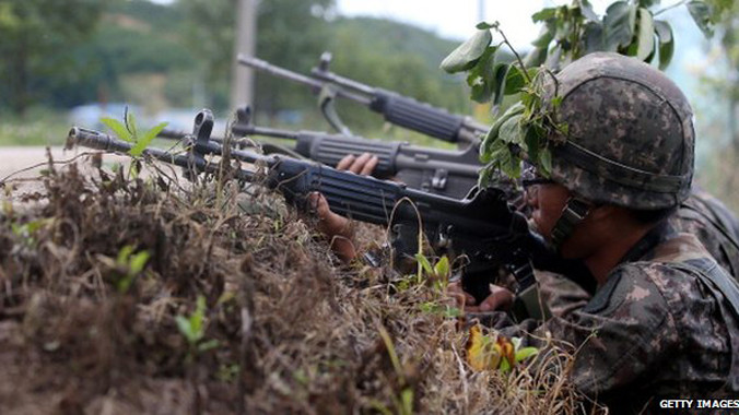 Hàn Quốc triển khai lượng lớn lực lượng để truy bắt Lim. Ảnh: BBC