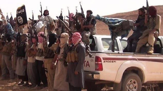 Phiến quân IS tại một địa điểm bí mật ở Iraq. Ảnh: Press TV