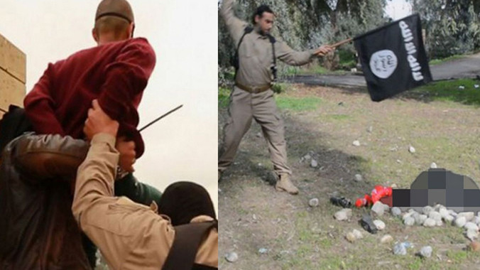 Hình ảnh ghê rợn, mạn rợ IS hay dùng để hành quyết con tin