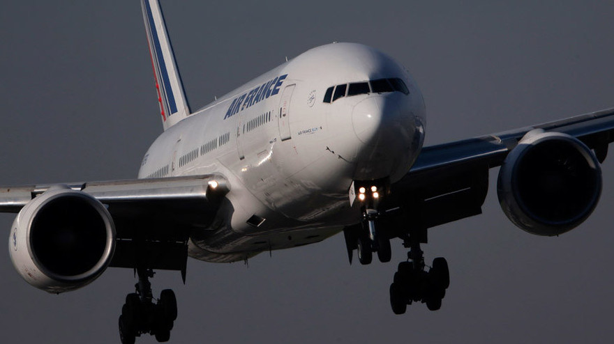 Một chiếc máy bay của hãng Air France