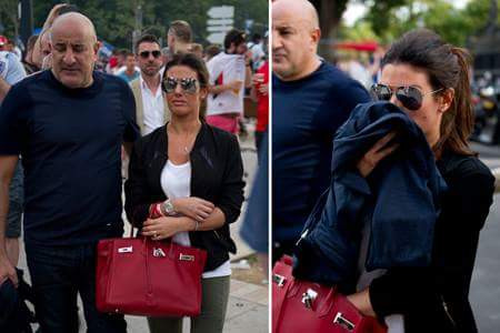 Rebekah Vardy được giải cứu khỏi đám đông