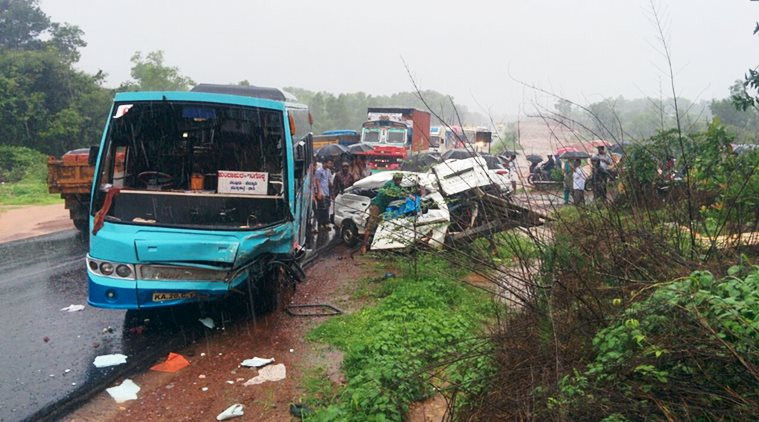 Hiện trường vụ tai nạn