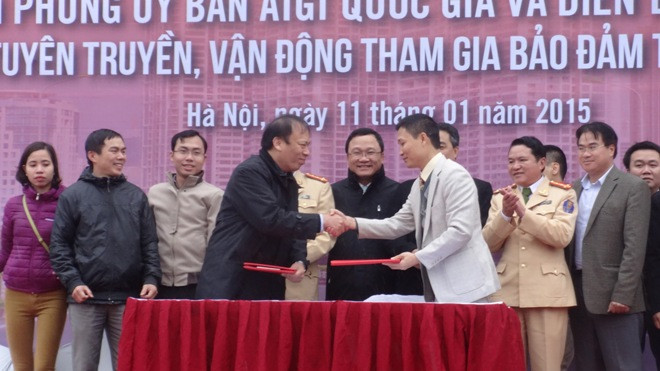 Lễ ký kết hợp tác.