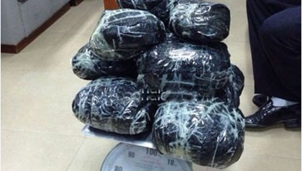 Tang vật của vụ án. Ảnh: Báo Hải quan 