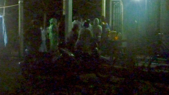 Gia đình nạn nhân Trần Thế Hiển chuẩn bị trước cho công tác giám định tử thi lần 2.