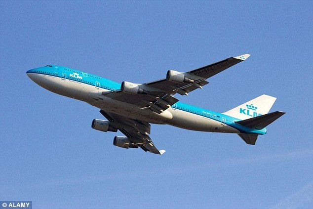 Một chuyến bay của KLM. 