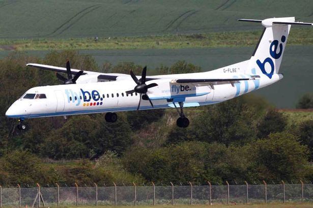Một máy bay của hãng Flybe. Ảnh: Mirror